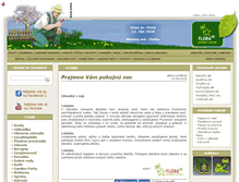 Tablet Screenshot of flora.sk