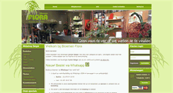 Desktop Screenshot of flora.be