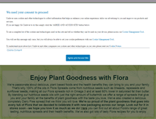 Tablet Screenshot of flora.com