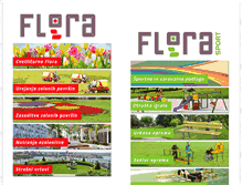 Tablet Screenshot of flora.si